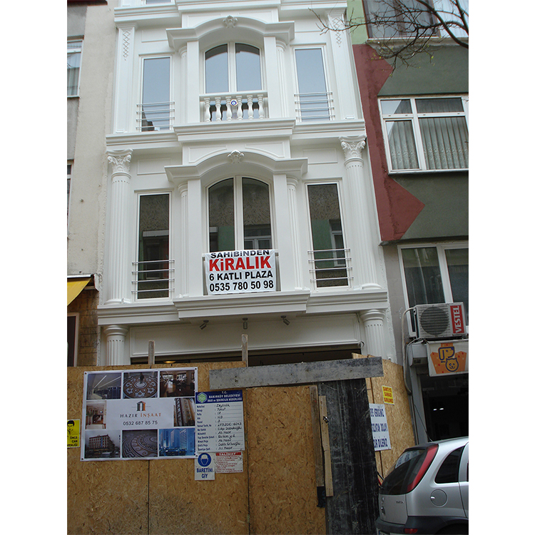 Bakırköy'de 2009 yılında butik otel proje, ruhsat ve inşaatının taahhüt işi olarak yapılması